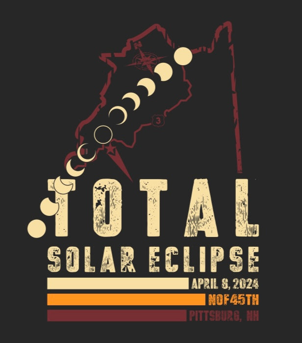Total Solar Eclipse NOF45TH T-Shirt! LIMITED EDITION!