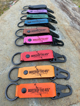 Load image into Gallery viewer, Leather North of the 45th Key Chain
