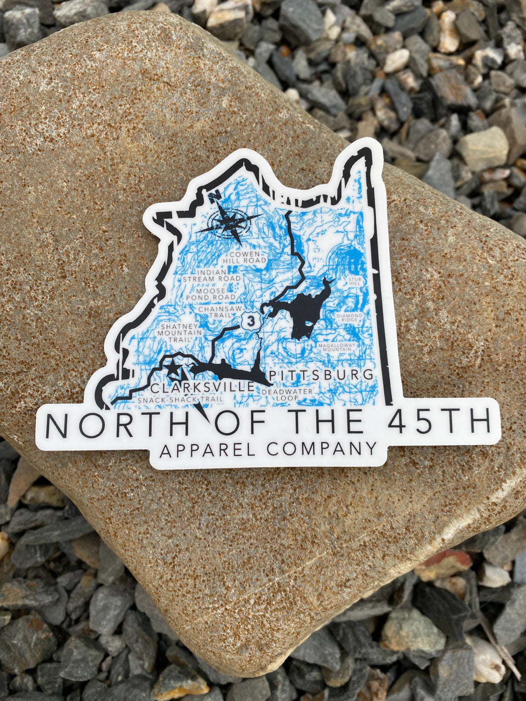 Explore The North Sticker