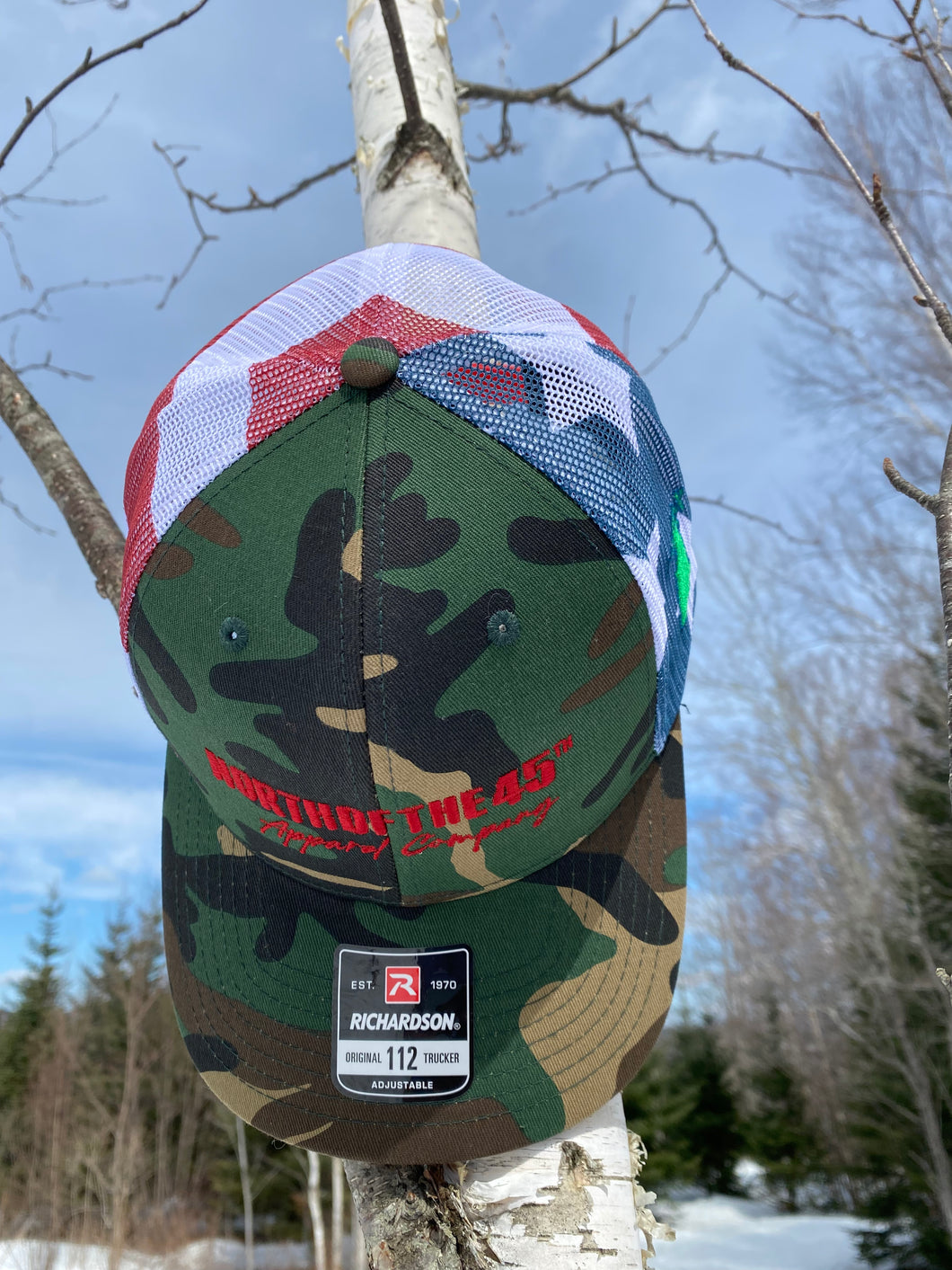 Stars and Stripes/Camo SnapBack Trucker Hats